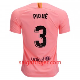 FC Barcelona Fodboldtrøjer Gerard Pique 3 3. sæt 2018/19 Kort ærmer